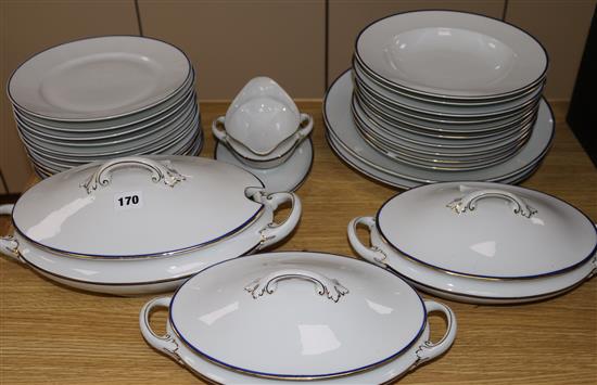 A Rosenthal dinner service including three tureens